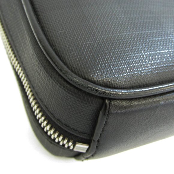 Burberry 8022515 Women,Men Leather,PVC Shoulder Bag Black,Dark Gray - Picture 4 of 11